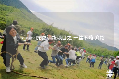遂宁拓展训练项目之 一丝不苟 介绍